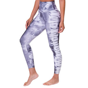 2023 Custom Logo Wear Fitness Activewear Gym For Women Nylon <b>Leggings</b> <b>High</b> <b>Waist</b> Yoga Pants <b>Tummy</b> <b>Control</b> <b>Leggings</b> <b>With</b> Pocket - Product Image 2