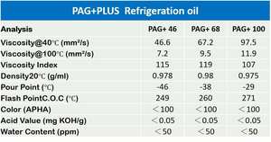 Universal VORTEK PAG PLUS Synthetic Compressor Oil Automotive Air Conditioner Anti-Wear Viscosity Grade 46 R12/<b>R</b>-<b>134a</b> 1 Liter - Product Image 4