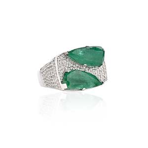 Bague pour homme en diamant taille princesse plaqué rhodium, sertissage invisible, cadeau de bijoux - Product Image 3