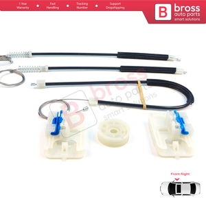Kit de Reparación de Elevalunas Delantero Derecho BWR984 para Vauxhall Opel Astra J P10 MK6 2009-2016 4/5 Puertas 13350759 Bross Auto Parts - Product Image 6