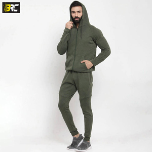 Chándal con capucha y cremallera para hombre, chándal de entrenamiento deportivo para adultos, venta al por mayor - Product Image 5