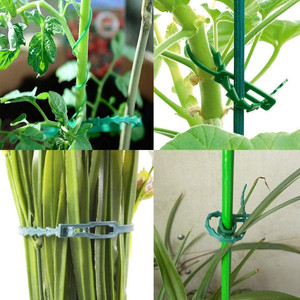 TG77636 Garden Wire Stem Tying <b>Clips</b> Set 71 Piece Plastic PP Plant Tying Kit - Product Image 5