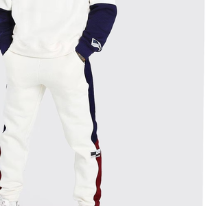 Vêtements décontractés de haute qualité, survêtement ample à demi-fermeture éclair et bloc de couleur, nouveau design, jogging, avec logo personnalisé et respirant - Product Image 5