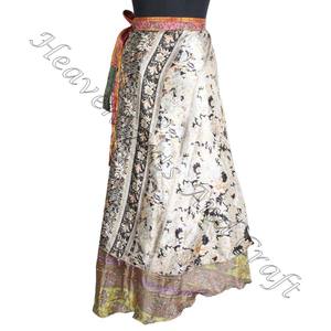 คอลเลกชันร้อนของส่าหรีผ้าไหมที่ทันสมัยสำหรับฤดูร้อนกระโปรงคลุมผ้าส่าหรีสไตล์ Boho ใส่สบายแฟชั่นฤดูร้อน - Product Image 1