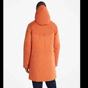 Abrigo acolchado de invierno con logotipo personalizado para hombre, chaqueta Formal de otoño e invierno, cierre de cremallera, abrigo impermeable de tela de lona, ropa de abrigo - Product Image 3