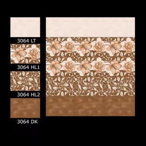 Matériau de construction commercial Céramique émaillée Turquie Carreau mural numérique 250X375mm Carreaux de murs à bas prix pour le Ghana, l'Algérie - Product Image 5