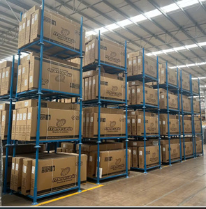 L'entrepôt industriel étire l'acier de système solution résistante empilable portative antirouille de stockage de 5 couches - Product Image 6