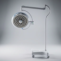 Lampe chirurgicale mobile sur pied CHGLED700 à LED sans ombre, 80 perles, 160 000 Lux, focalisable, pour bloc opératoire hospitalier