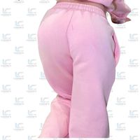 Ensemble sweat à capuche et pantalon de survêtement long uni avec logo personnalisé, broderie, effet délavé, style sport streetwear, pour femme, hiver, jogging, 100% coton