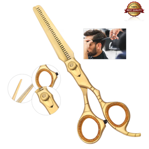 กรรไกรตัดผมตามหลักสรีรศาสตร์พร้อมการออกแบบที่สะดวกสบายเหมาะสำหรับงานร้านเสริมสวยและช่างทำผม - Product Image 3