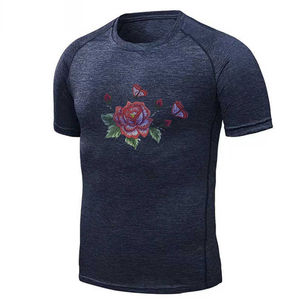 Camiseta de Hombre con Logotipo Personalizado Bordado Profesional, Secado Rápido, Nueva Llegada, Moderna, Corte Regular, Material Suave, 100% Algodón - Product Image 6