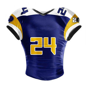 Jersey de fútbol americano recién llegado, fabricación al por mayor, camisetas bordadas de uniforme totalmente americano, camiseta de fútbol americano - Product Image 4