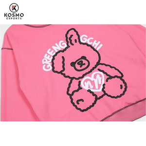 เสื้อฮู้ดผ้าฟลีซเนื้อหนัก 100% ผ้าฝ้าย ระบายอากาศได้ดี ดีไซน์กระเป๋าพิมพ์ลาย 3 มิติ คุณภาพสูง ทรงโอเวอร์ไซส์ พิมพ์ลายตามสั่ง - Product Image 5