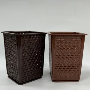 Cesta de plástico cuadrada directa de fábrica de Vietnam, organizador multiusos para cocina y baño, PP ecológico al por mayor - Product Image 1