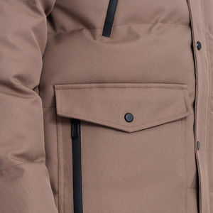 Chaqueta Parka para Hombre de Primera Calidad al por Mayor, Elegante, con Frente Recubierto, Impermeable, Cortavientos, Material de Nailon, Manga Larga, con Capucha, para Invierno - Product Image 5