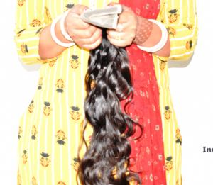 100% Remy Natural Black Indian Human <b>Hair</b> Closure Wavy Unprocessed Raw Super Weave <b>Braiding</b> Chemical Processing Free Extensions - Product Image 1
