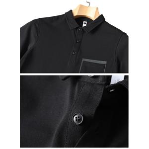 100% Cotton O-Neck Men's for T-<b>Shirts</b> with Custom Logo Printed Formal Style Short Sleeve Anti-Wrinkle 180g Terry Knit Fabric - Product Image 3