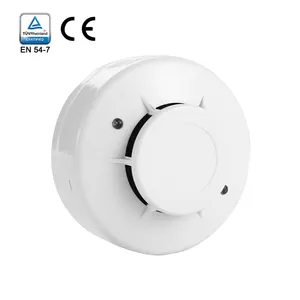 Conventional Wired Smoke Detector 2/4 Wire EN54-7 Certificated Fire Alarm Sensor For Bulk Sale From Factory