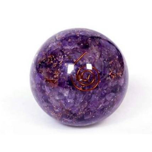 Cristaux d'Améthyste Orgone de Haute Qualité Pierre Naturelle Boules d'Orgonite Guérisseuses pour la Vente en Gros Boules d'Orgonite Cristalline pour Cadeau - Product Image 1