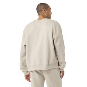 Customized Women's Crewneck Streetwear <b>Sweatshirt</b> Breathable Fleece Solid Embroidered Rhinestone Quick Dry Front Logo <b>Sweatshirt</b> - Product Image 3