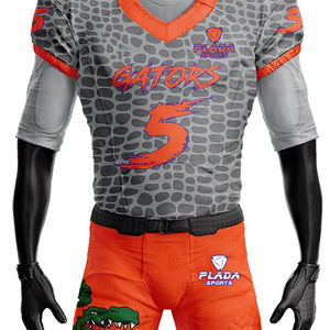 Maillot de football américain personnalisé, short rembourré à sublimation en sergé respirant, option grande taille pour l'équipe américaine - Product Image 5