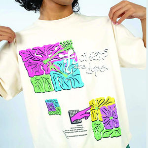 เสื้อยืดพิมพ์ลายสไตล์สตรีทสำหรับผู้ชาย, เสื้อยืดแขนสั้นโอเวอร์ไซส์ทรงหลวมวัฒนธรรมฮิปฮอป100% ผ้าคอตตอนใหม่ฤดูร้อน - Product Image 4