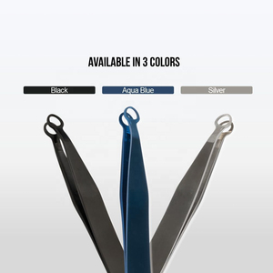 Pinces à épiler professionnelles à pointe ronde en acier inoxydable de qualité chirurgicale pour une sécurité et une précision accrues, pinces à épiler pour les poils du visage pour hommes et femmes - Product Image 5