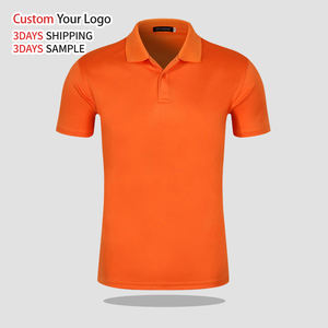Camiseta de Polo deportiva de alta calidad OEM, camiseta de punto de ajuste seco con cuello colorido, camiseta de Golf con impresión de logotipo personalizado para hombre - Product Image 4