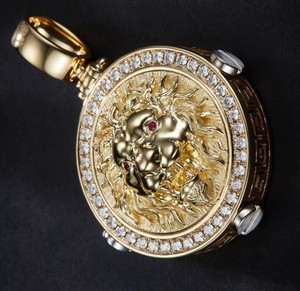 Dernier pendentif Hip Hop pour hommes et femmes fabriqué en argent sterling 925 avec des diamants de haute qualité VVS Clarity Leb Grown - Product Image 2