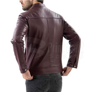 Chaqueta de Cuero para Hombre, Impermeable, Nuevo Modelo, Último Diseño, Precio Económico, Chaqueta de Cuero de Invierno para Hombre - Product Image 3