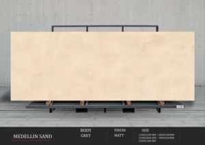 Murs urbains sophistiqués stylés avec des dalles en porcelaine grise haute brillance de 800x3200 mm - Product Image 5