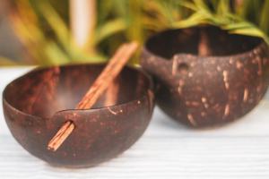 Bol en noix de coco Original avec incrustation de vadrouille utilisé pour la décoration de la maison emballage personnalisé du fabricant vietnamien - Product Image 6