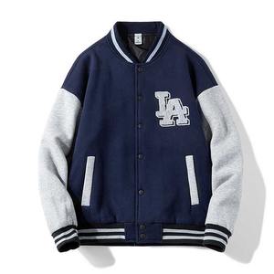 แจ็กเก็ตเบสบอลสไตล์สตรีทพอดีตัวสำหรับผู้ชายเสื้อสเวตเตอร์คาร์ดิแกนเสื้อแจ็กเก็ตตัวบางสำหรับฤดูหนาวฤดูใบไม้ร่วง - Product Image 5