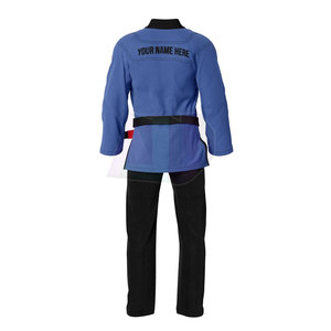 High Performance <b>Men's</b> BJJ Kimono Uniform Sets Polyester/Cotton Material Excellent Fit <b>for</b> Daily Training & Competitions - Product Image 2
