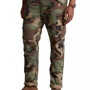 Pantalones Cargo de Camuflaje para Hombre, Holgados, de Pierna Ancha, Estilo Carpintero, con Doble Rodilla, para Caza y Actividades al Aire Libre, 100% Personalizados y de Talla Grande - Product Image 4