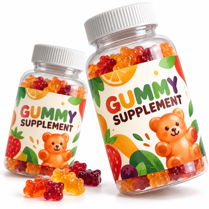 Bonbons gélifiés à marque privée OEM, complément alimentaire, formule personnalisée, logo personnalisé - Product Image 1