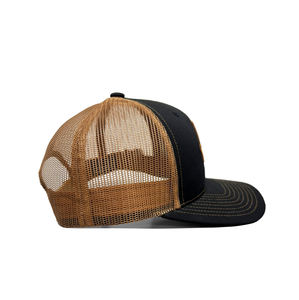 Chapeaux de camionneur de patch de broderie de drapeau des États-Unis du Texas, chapeaux de camionneur de haute qualité de quantité minimale de commande bas fabriqués par OEM de broderie 3D personnalisée - Product Image 3