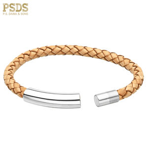 สร้อยข้อมือหนังสีดำ PSDs - Product Image 6