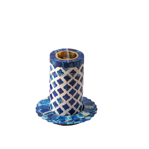 Quemador de incienso de madreperla Vintage, soporte de incienso decorativo árabe, soporte de vela antiguo de Falak World Export - Product Image 1