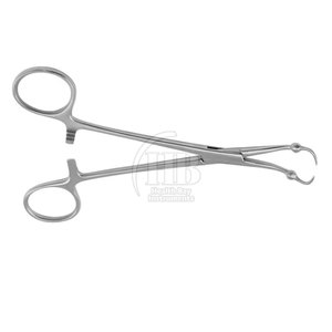 Pinza para Toallas Reutilizable de Acero Inoxidable, Instrumento Quirúrgico Manual para Quirófano y Laboratorio - Product Image 4