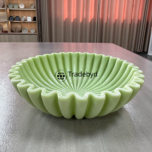Bol en résine d'ange fait main de qualité supérieure pour un service de table décoratif et une utilisation intérieure par Tradebyd - Product Image 1