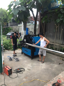 CHIHO AU VIETNAM Machine à cintrer les tuyaux en métal à rouler électrique de type bon marché Machine à cintrer les tubes Machine à cintrer à trois rouleaux - Product Image 6