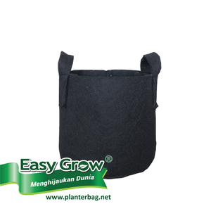 Wholesale High Quality Planter <b>Bags</b> Non Woven With <b>Heavy</b> <b>Duty</b> Handel 40 Litre <b>Black</b> Color Garden Vegetable Plant Grow <b>Bag</b> - Product Image 3