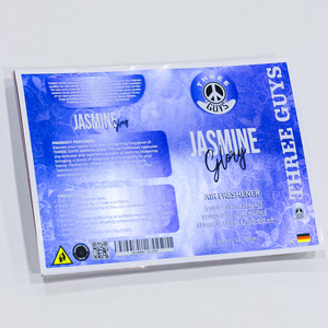 สติกเกอร์ติดขวดน้ำหอมจัสมินกลอรี่ หรูหรา คุณภาพสูง ผลิตจากพีวีซี กันน้ำ สีเงินโครเมียมเมทัลไลซ์ ทนทาน ใช้สำหรับติดป้ายสินค้า - Product Image 4