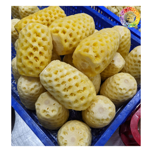 Ananas MD2 congelé, tranches d'ananas reine congelées IQF, morceaux, morceaux d'ananas, anneaux, emballage 1 kg/sac d'ananas congelé - Product Image 6