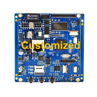 Carte de circuit imprimé rigide OEM PS Electronics pour amplificateur de subwoofer 1000W avec assemblage SMT/DIP, MOQ 3 pièces