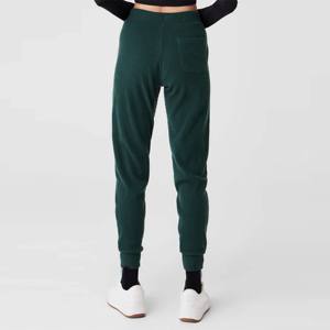 High-Quality <b>Women</b> Ribbed Jogger Pants | Stretchable and Breathable Joggers with Drawstring Waist and Ribbed Detailing - Product Image 3