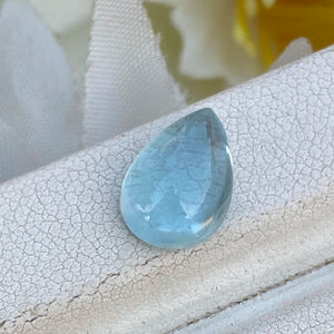 พลอยคาโมชอนทรงลูกแพร์อัญมณีทรงหลวมสี2.79กะรัตพลอยอะความแวววาวที่ดีสำหรับการทำเครื่องประดับ - Product Image 1