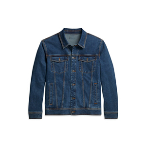 Gran oferta 2024 nueva chaqueta vaquera para hombre con logotipo personalizado a la moda de talla grande en blanco de alta calidad personalizada al por mayor - Product Image 3