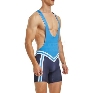 Meilleur vente Plus Size Wrestling Singlet Prix usine Meilleure qualité Nouvelle conception Wrestling Singlets pour la vente en ligne - Product Image 2